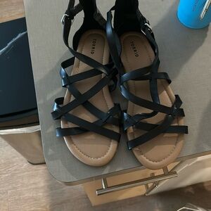 Torrid sandals never worn